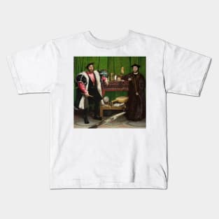 The Ambassadors by Hans Holbein the Younger Kids T-Shirt